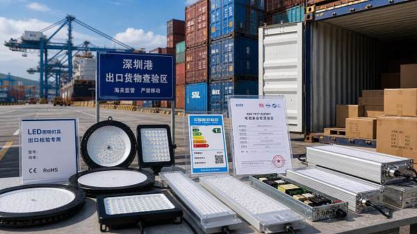 Shenzhen Port Tightens LED Export Checks on Standby Power