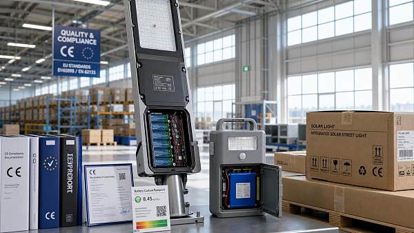 EU Battery Carbon Labels Become Mandatory for Energy-Storage Lights