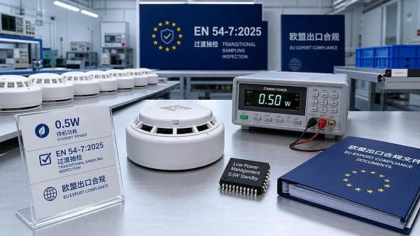 EU Tightens Smoke Detector Standby Power Checks
