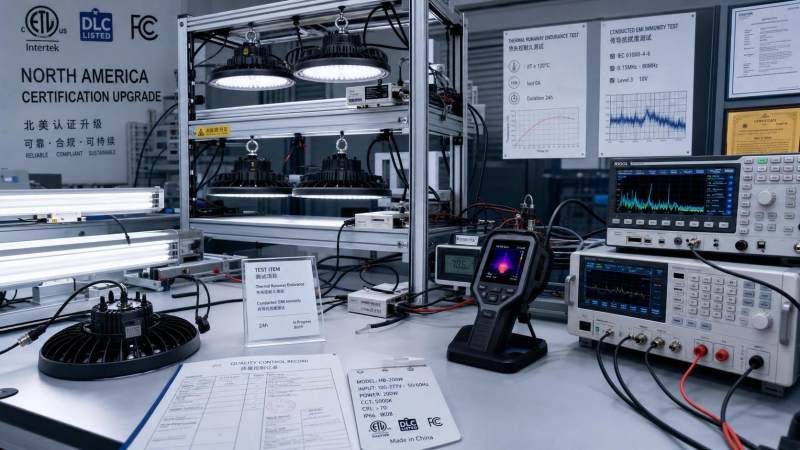 UL 1598C Draft Raises LED Industrial Lighting Bar