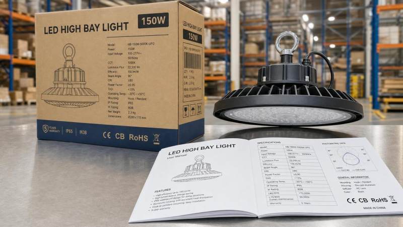Mexico Requires L70/B50 Labels on LED Industrial Lights