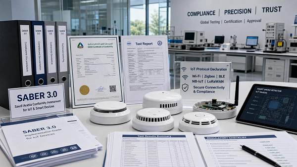 Saudi Saber 3.0 Adds IoT Filing for Smoke Detectors