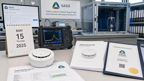 SASO Delays Smoke Detector IoT Paper Filing to Oct. 2026