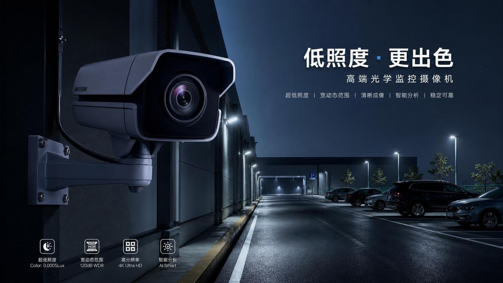 Optical Monitoring Cameras for Low-Light Areas: What Matters Most