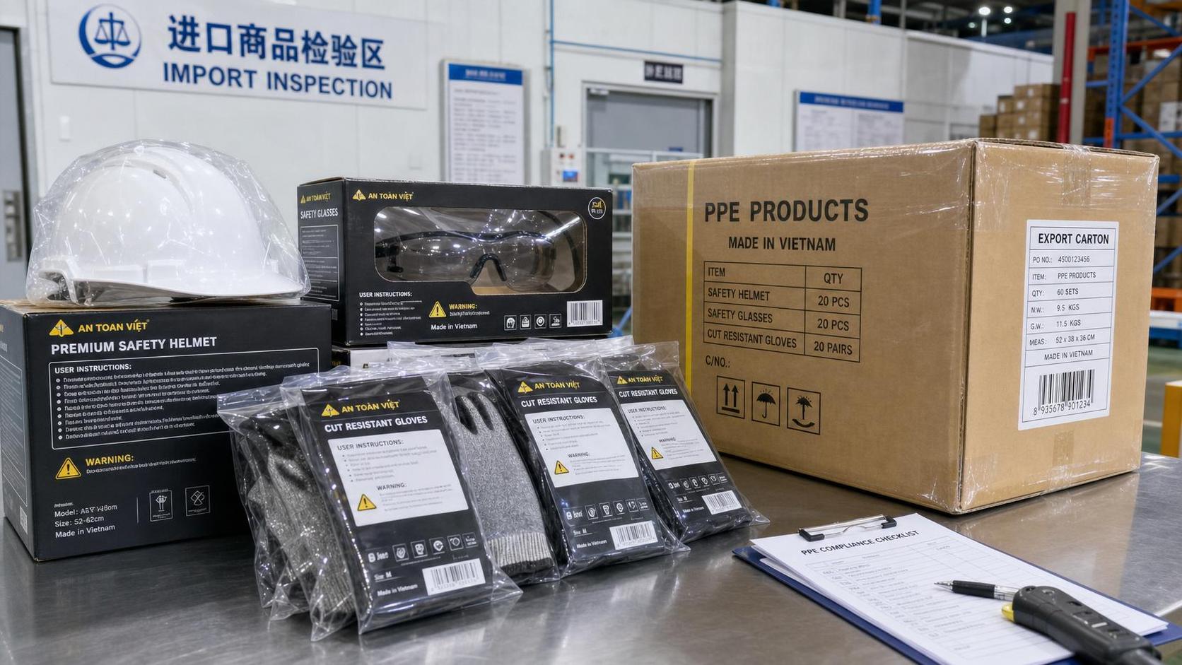 Vietnam Rule Tightens PPE Import Labeling From Aug. 2026