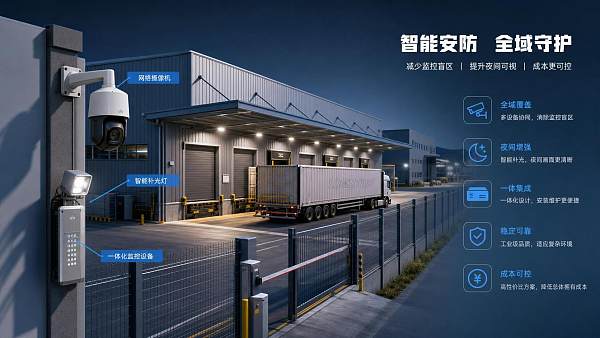 Smart Security for Industrial Facilities: Cutting Blind Spots Without Overspending