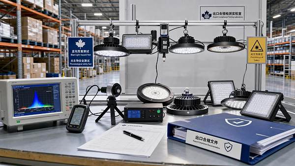 Canada Tightens Blue Light Tests for LED Industrial Lighting