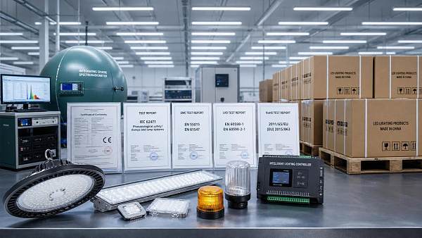 EU Enforces EN 62471:2026 for LED and Security Light Exports