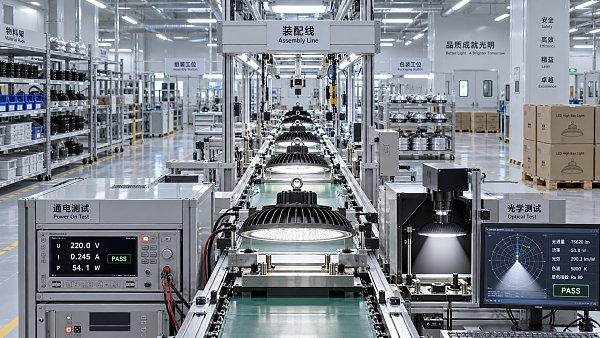 What Drives Industrial Lighting Manufacturing Plant Cost From Tooling to Testing?