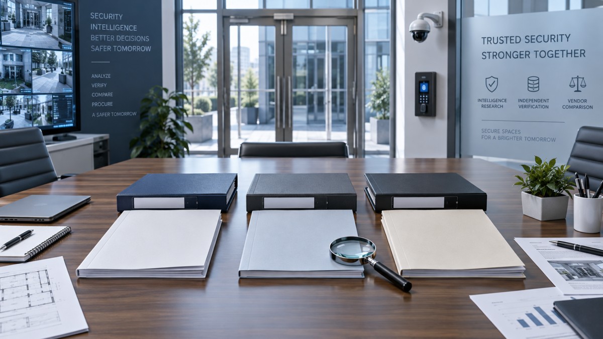 Where to compare physical security intelligence providers reliably Where to compare physical security intelligence providers reliably