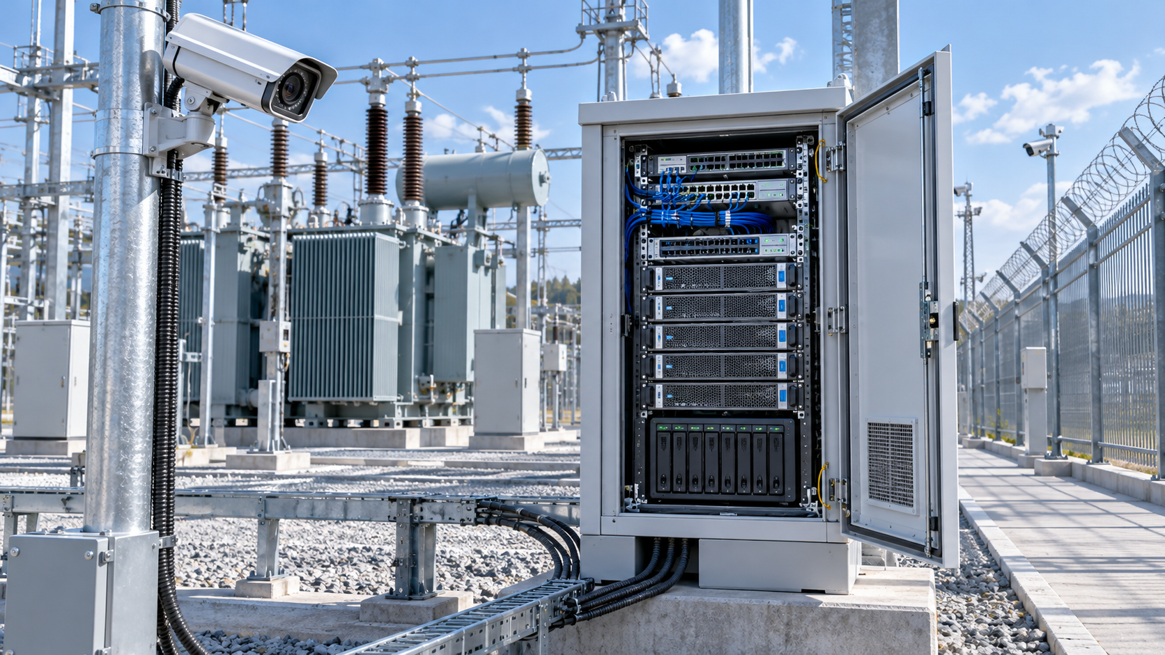 Which modular AI surveillance systems scale for critical infrastructure?