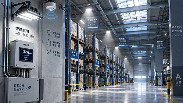 How to calculate the payback period for smart lighting for warehouses