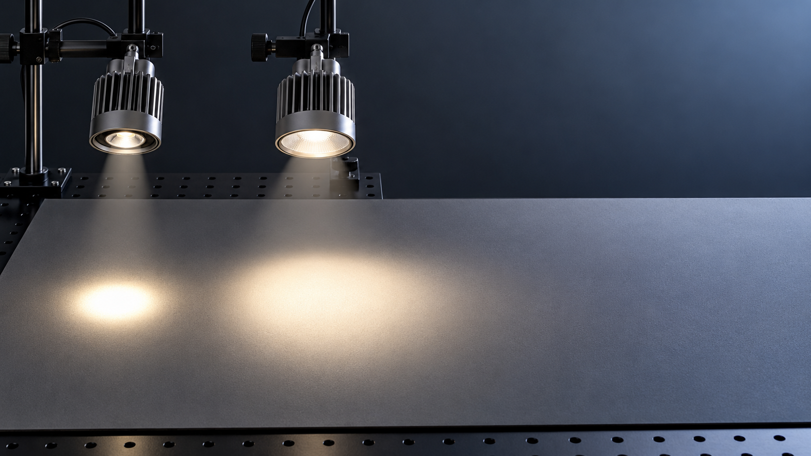 How LED beam angle affects light distribution in optical applications