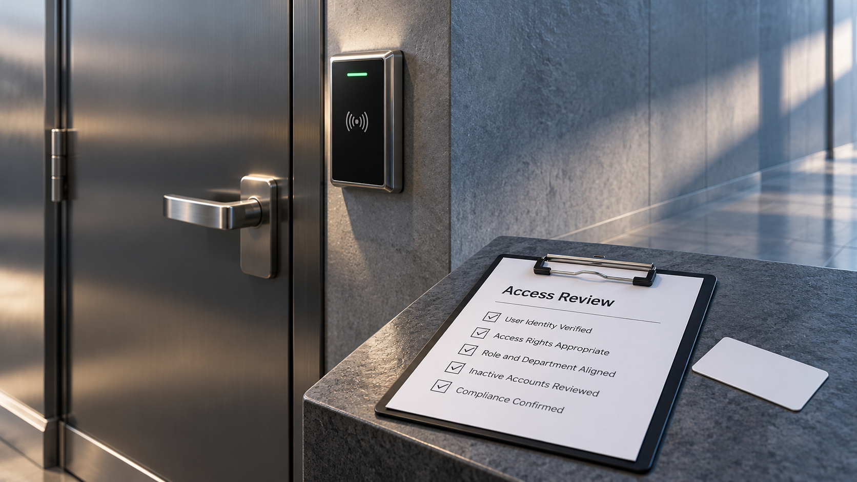 How to build a security policy compliance checklist for access control