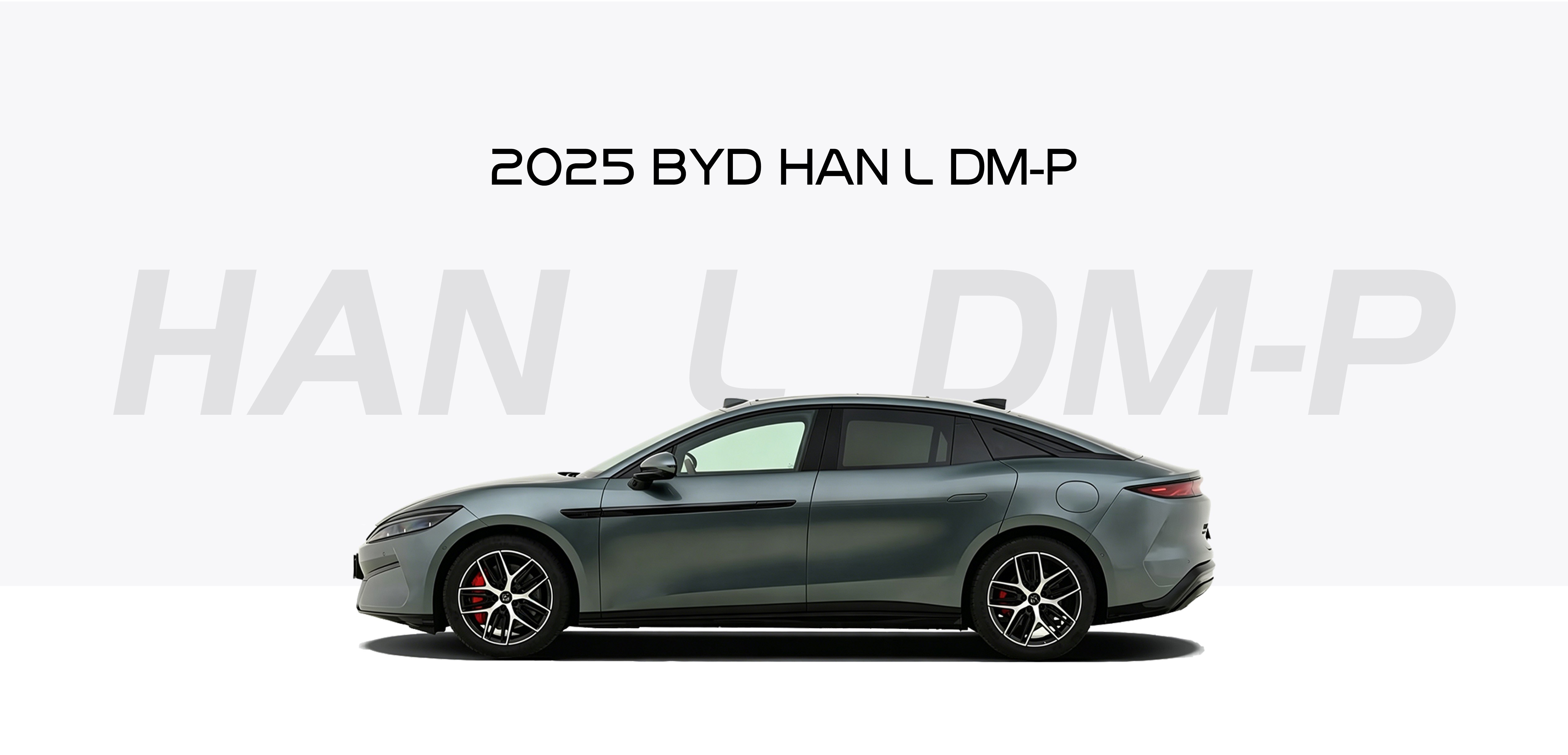 2025 BYD Han L DM-p Four-wheel LiDAR