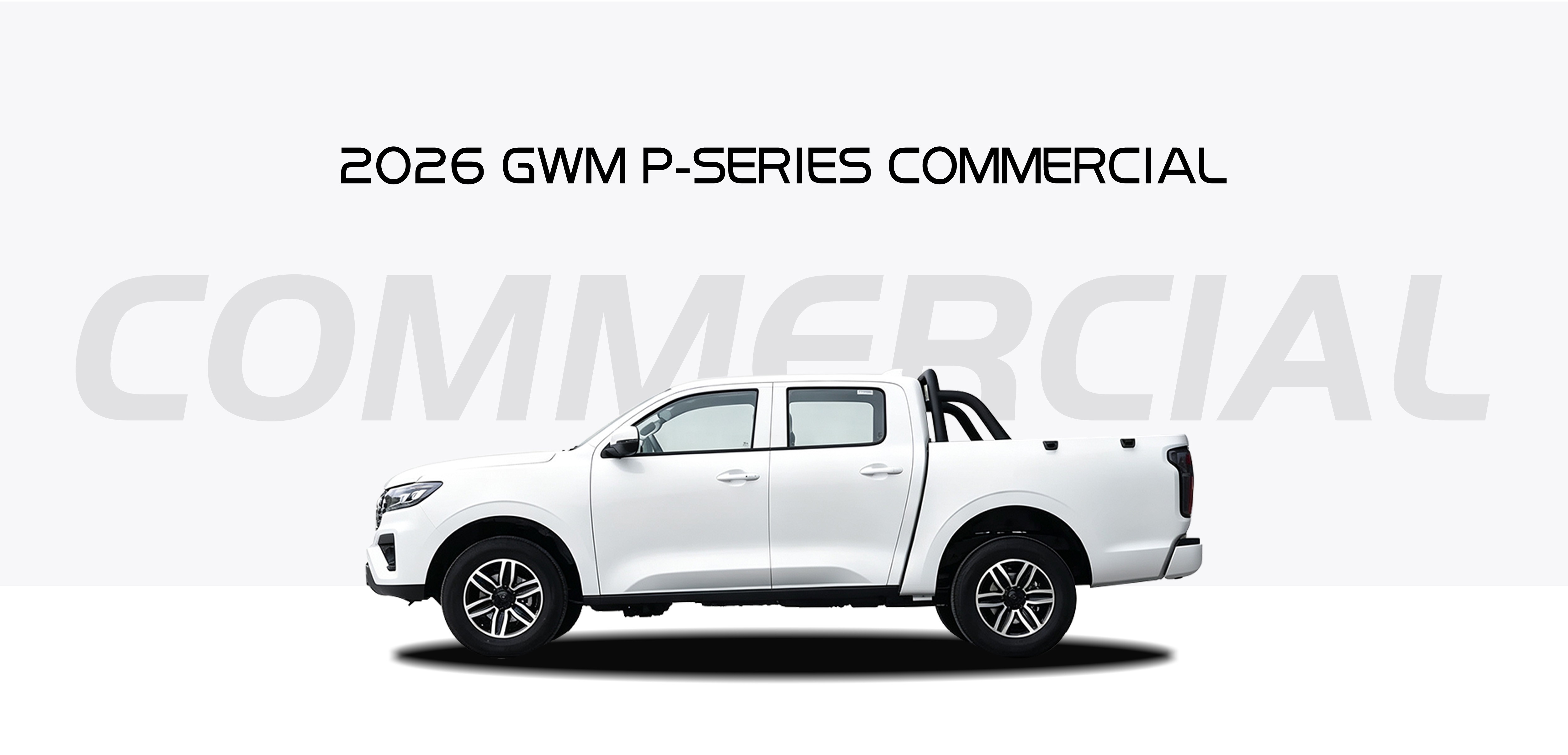 2026 P-Series Commercial/GWM Cannon 2.0T Automatic Diesel 2WD 2026 P-Series Commercial/GWM Cannon 2.0T Automatic Diesel 2WD