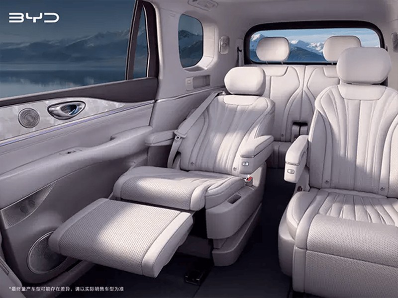 4 BYD Sealion 08 Interior Revealed Six-seat Flagship SUV Gets Premium Cabin