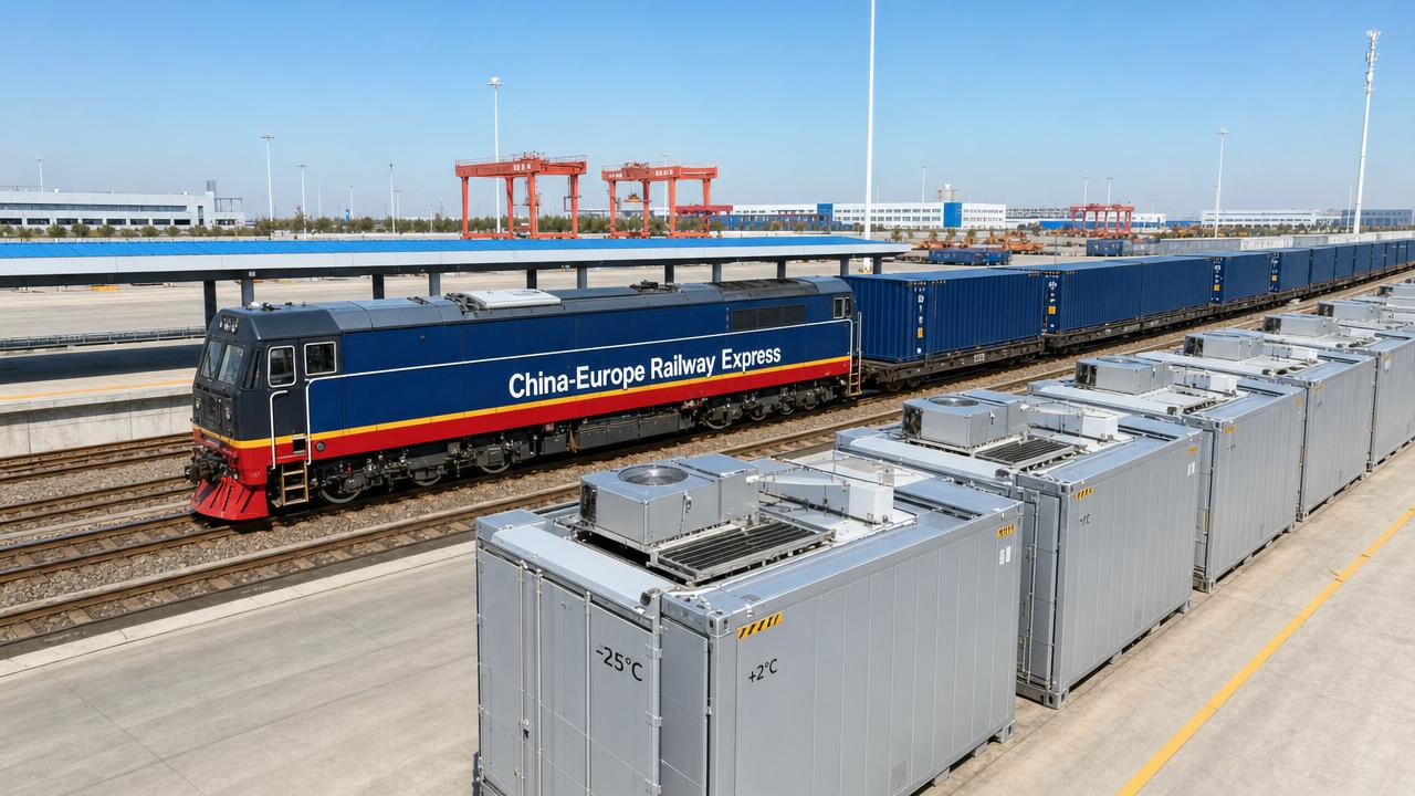 China-Europe Railway Express Cold Chain Record: April 2026