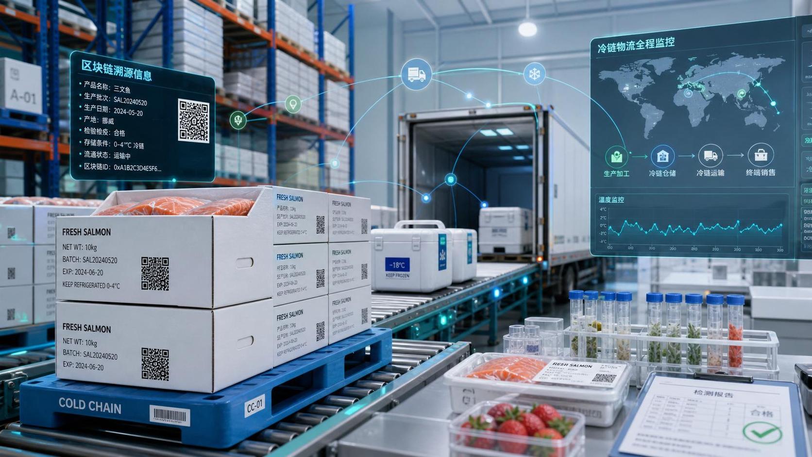 Food Supply Chain Blockchain Solutions: Cost, Traceability, and Risk