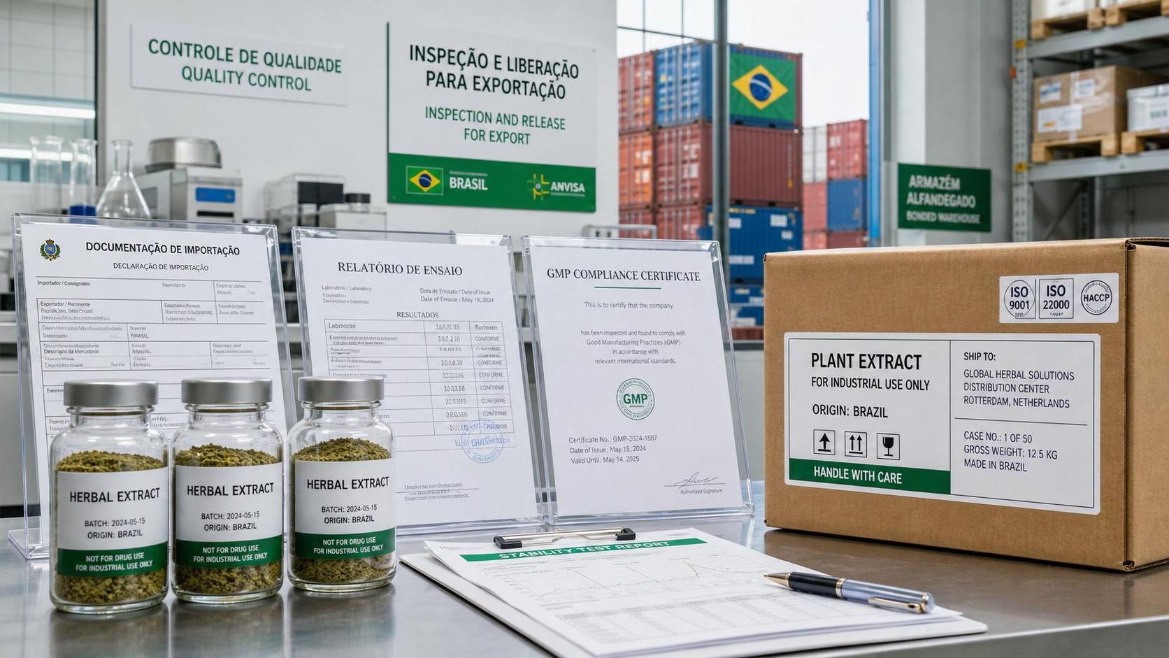 Brazil Tightens Import Filing for Herbal Extracts