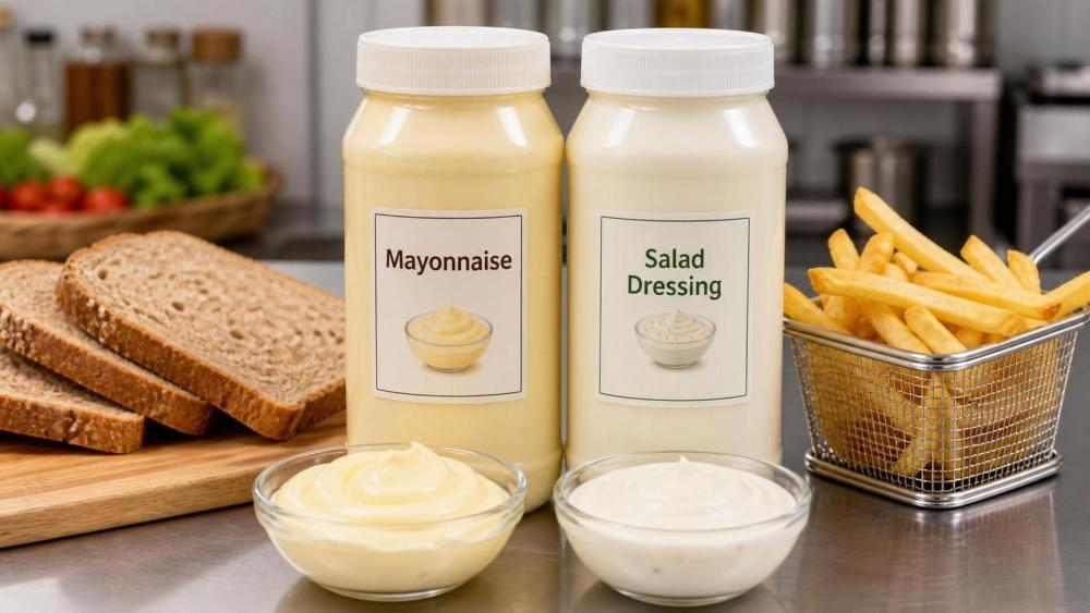 Mayonnaise vs Salad Dressing for Foodservice: Buyer Notes Mayonnaise vs Salad Dressing for Foodservice: Buyer Notes