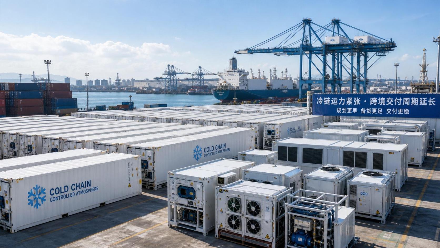 Cold Storage Shipping Lead Times Stretch to 14 Weeks
