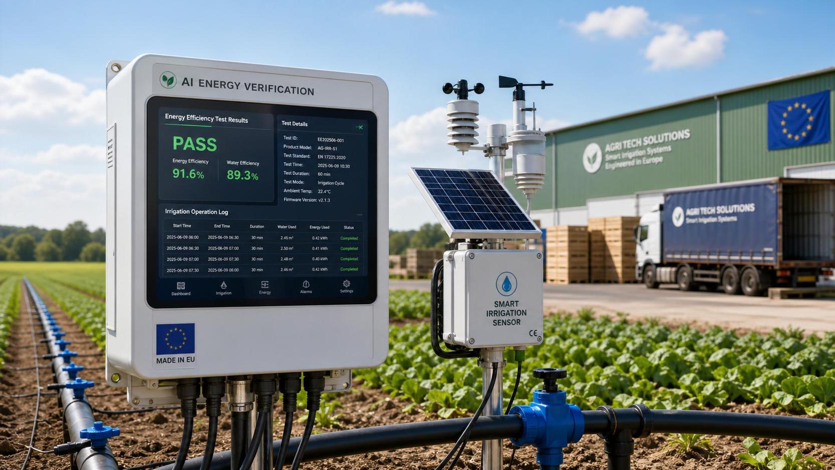 EU Rule Takes Effect for AI Energy Checks on Smart Irrigation