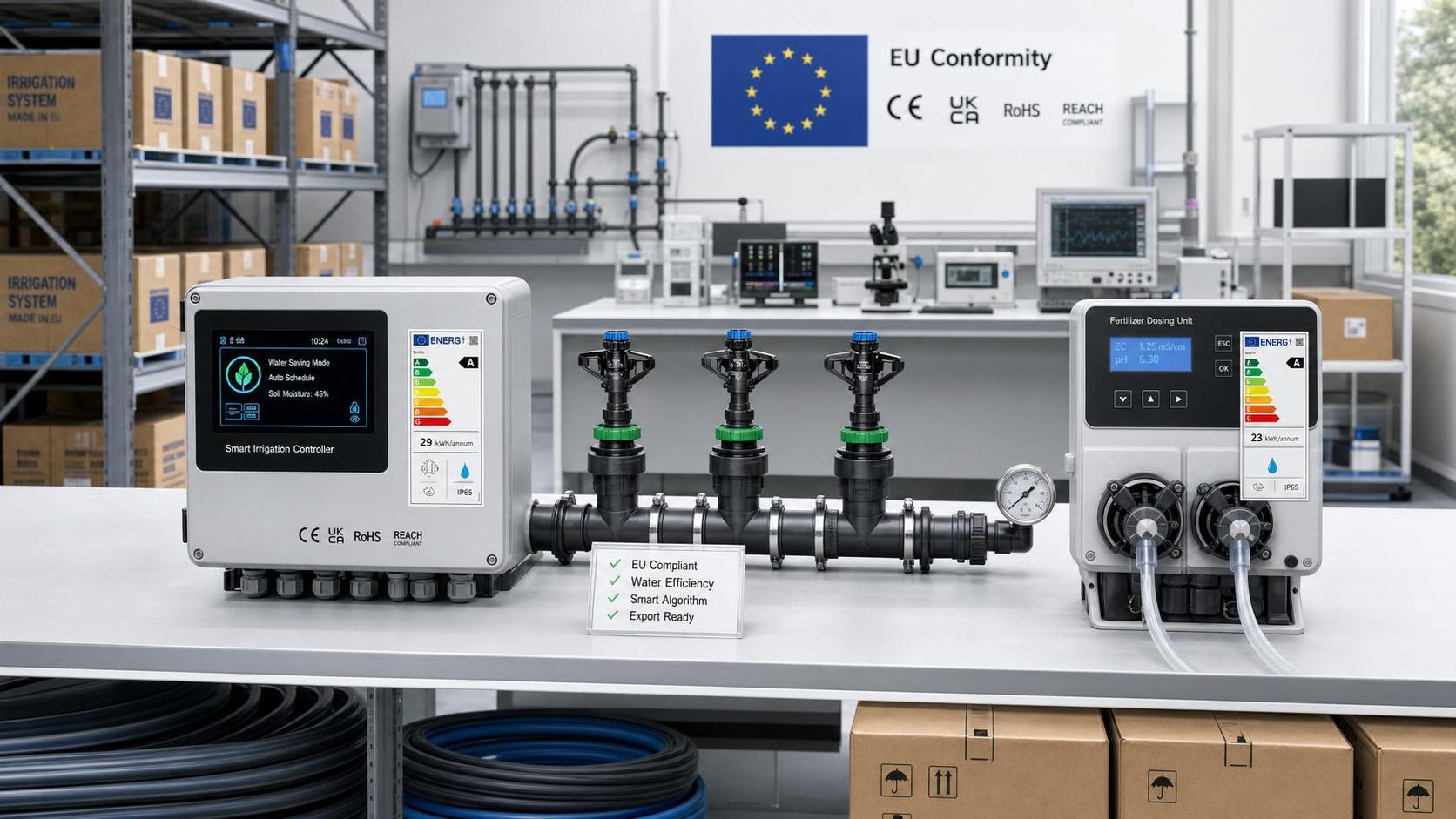 EU Makes AI Energy Labels Mandatory for Smart Irrigation