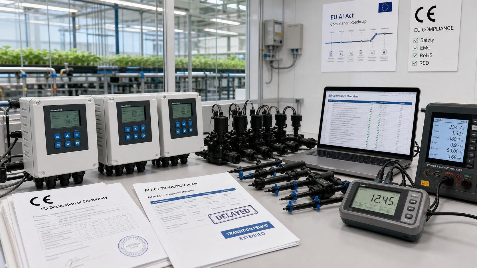 EU Delays AI Label Rule for Irrigation Devices to Q1 2027
