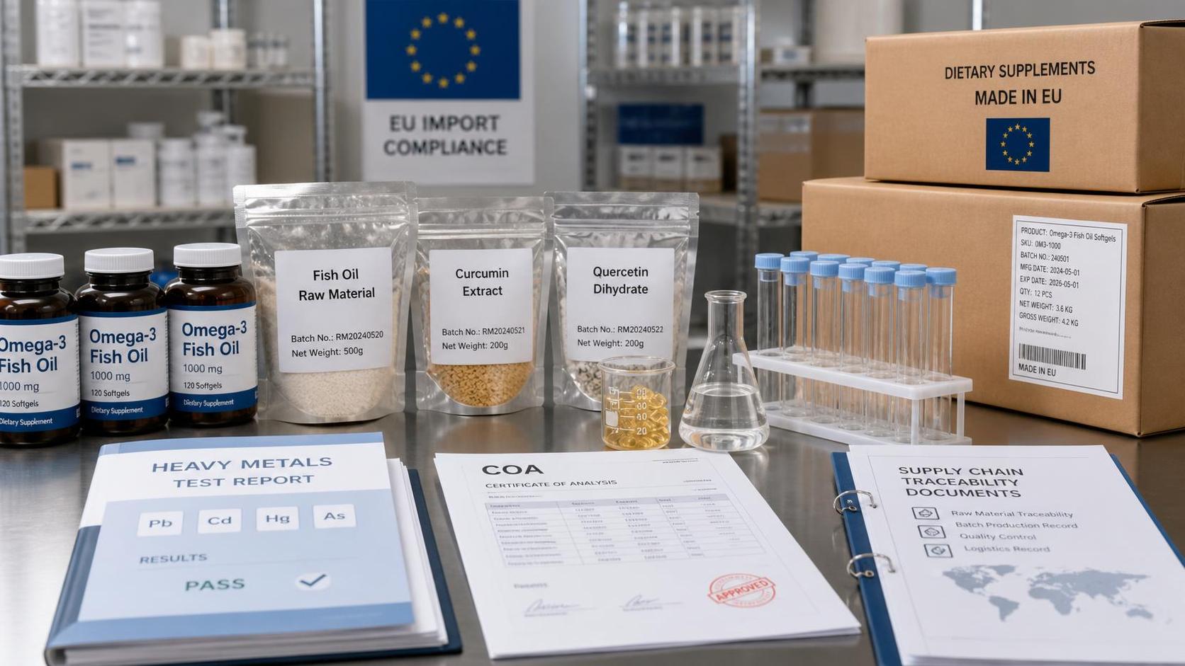 EU Tightens Import Proof for Dietary Supplements