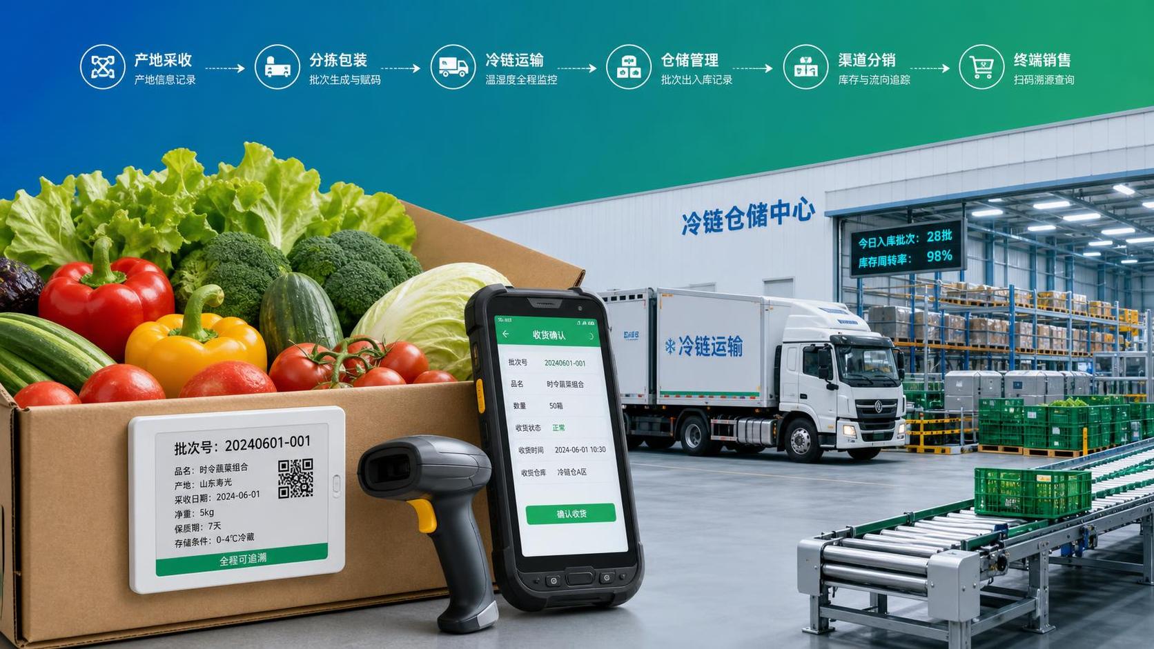 How digital agri-food technology improves traceability in farm supply chains