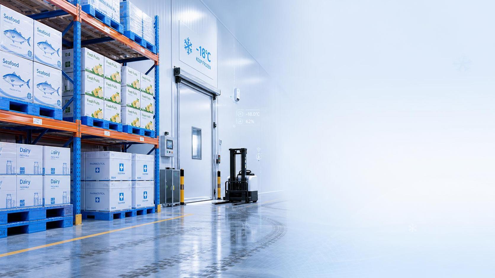 What drives temperature-controlled storage cost for perishable goods?