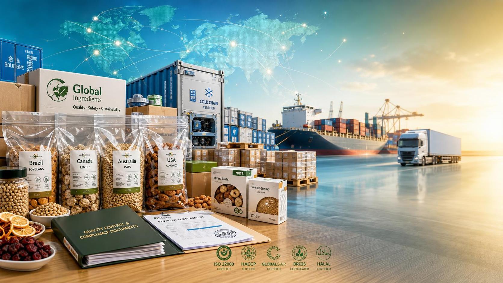 How a global food security supplier network reduces sourcing risk