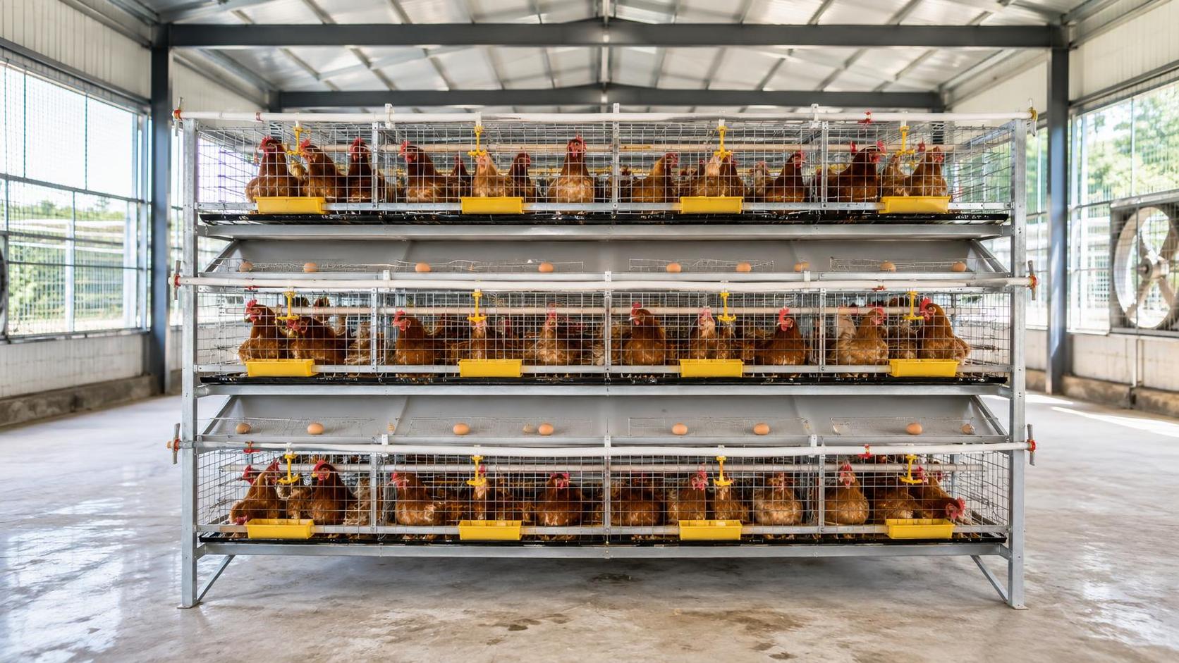 Homemade Laying Hen Cages: Materials, Dimensions, and Safety Checks