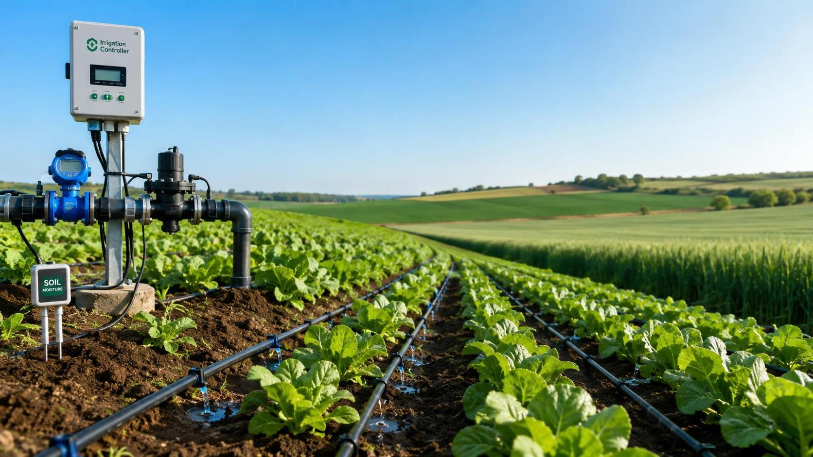 Which agricultural technology in Europe can cut irrigation water use?