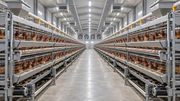 How Floor Space Allocation Affects Welfare and Productivity in a 1,000-Bird Layer House