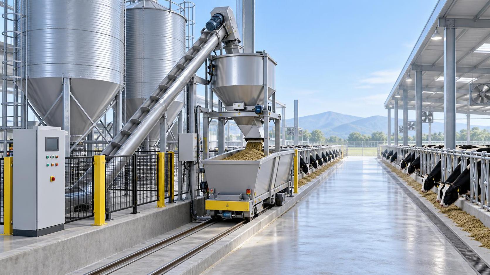 What determines the price of an automated feeding system?
