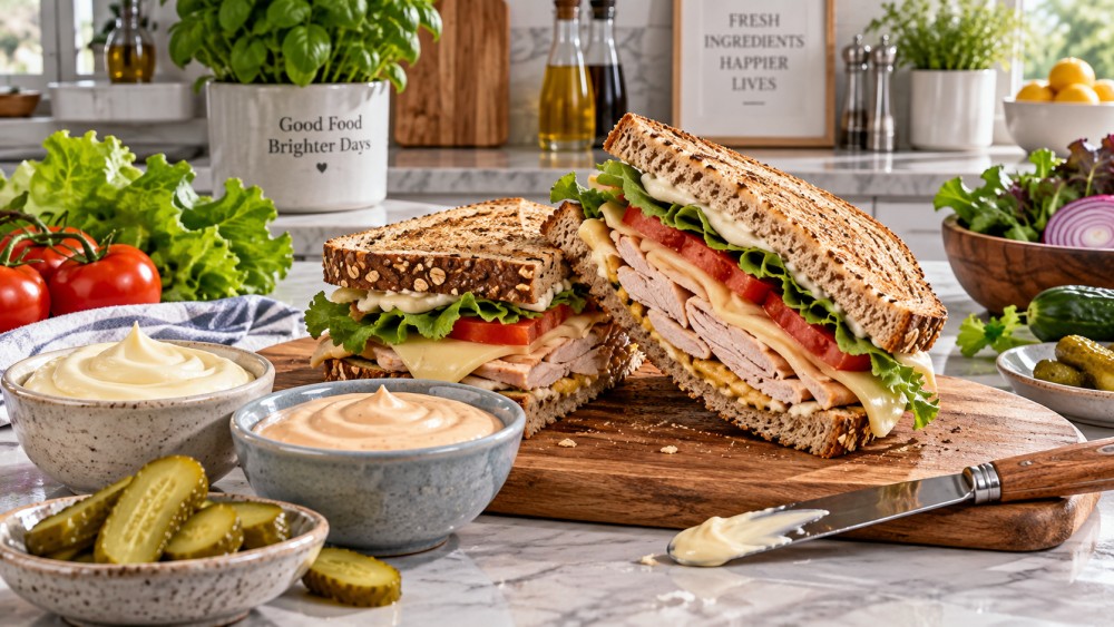 Mayonnaise vs. Salad Dressing: Effects on Sandwich Flavor and Texture Mayonnaise vs. Salad Dressing: Effects on Sandwich Flavor and Texture