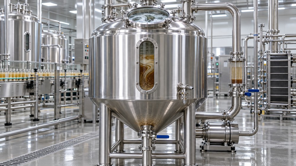 Investigating Foaming, Sediment, and Uneven Blending in Beverage Tanks Investigating Foaming, Sediment, and Uneven Blending in Beverage Tanks