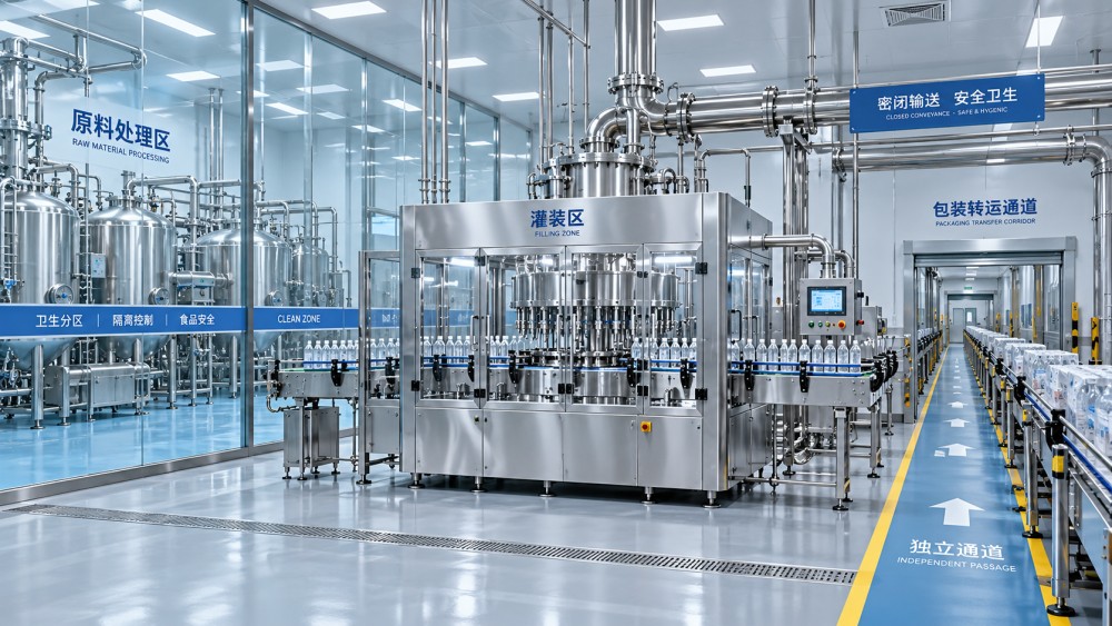 How food and beverage plant design prevents cross-contamination