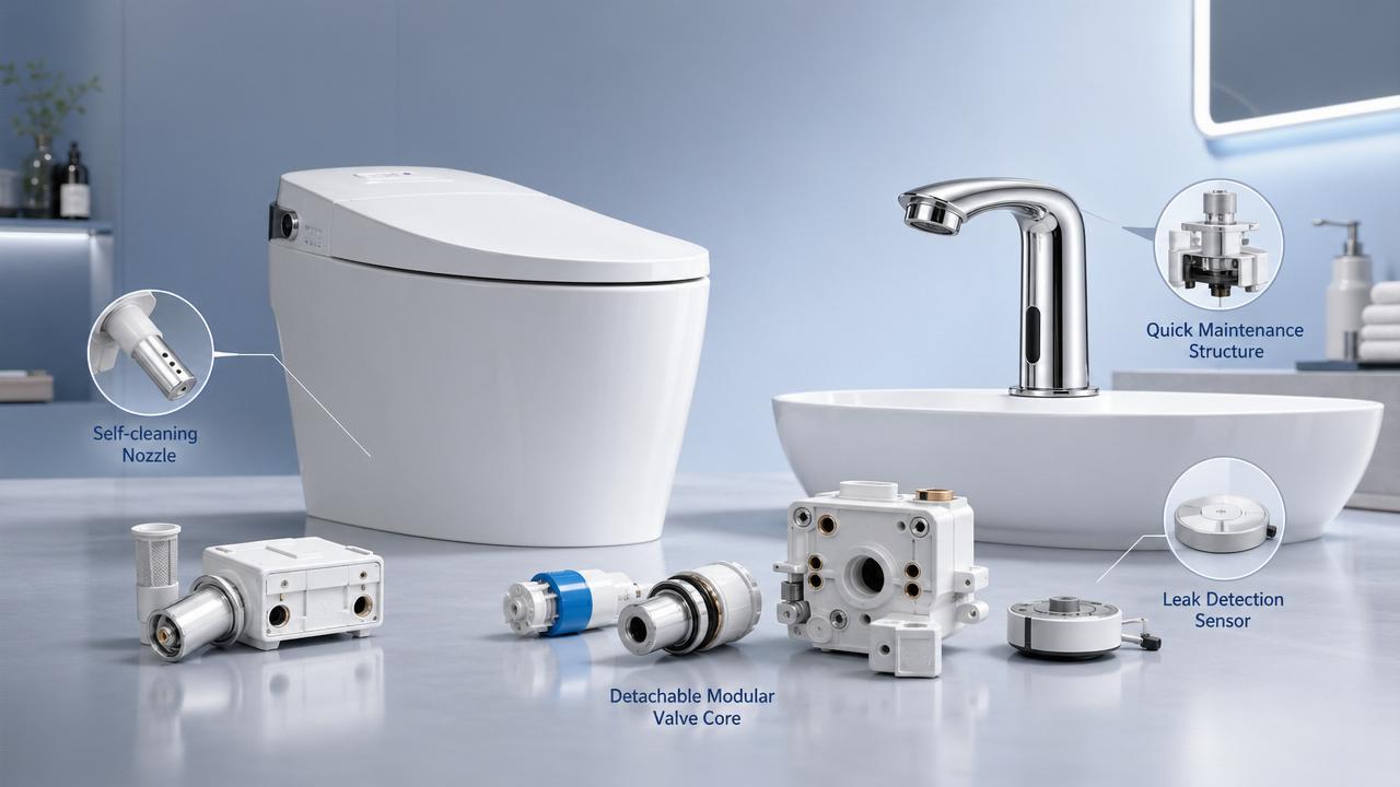 Smart Bathroom Technology Features That Make Maintenance Easier Smart Bathroom Technology Features That Make Maintenance Easier