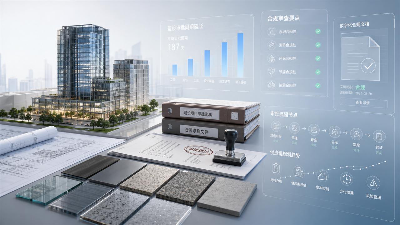 Construction industry trends behind longer approval cycles