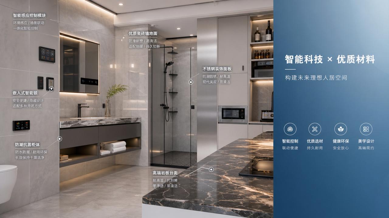 Which building materials for smart spaces age the best