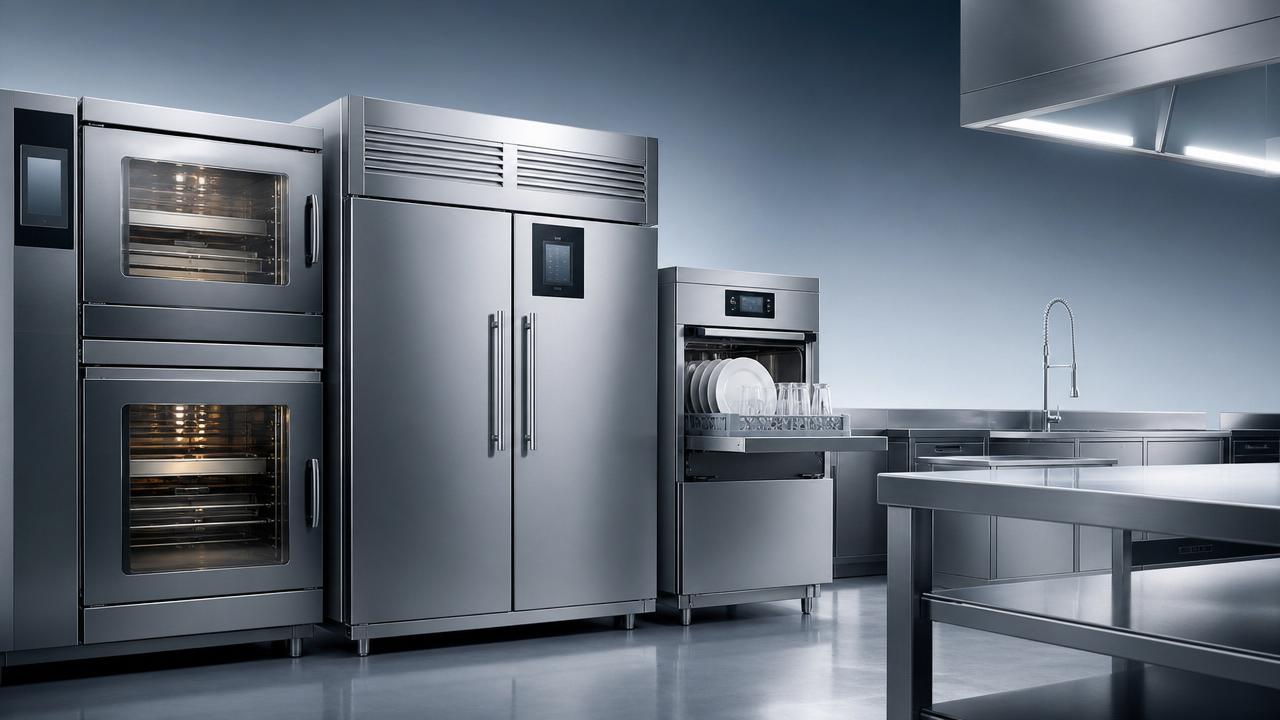 Smart kitchen appliances for restaurants with lower downtime