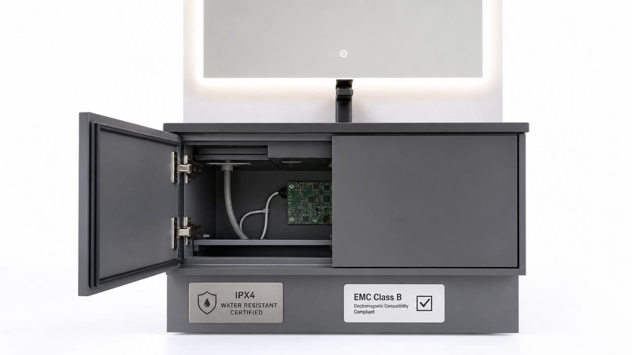 Vietnam Enforces Dual VCRS 2.0 Certification for Smart Bathroom Cabinets