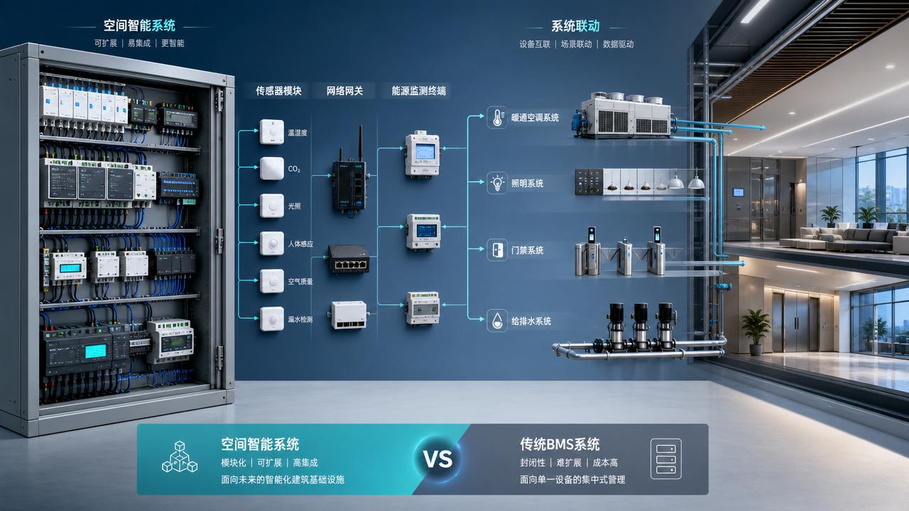 Spatial Intelligence Systems or Legacy BMS Which Scales Better