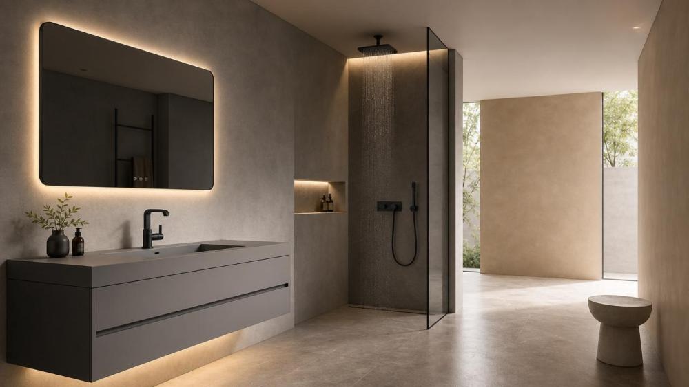 Industrial design trends now influencing premium bathroom lines Industrial design trends now influencing premium bathroom lines