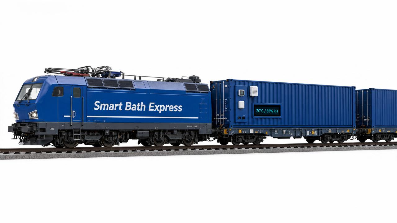 Smart Bath Express Launches on Ningbo–Duisburg Route Smart Bath Express Launches on Ningbo–Duisburg Route