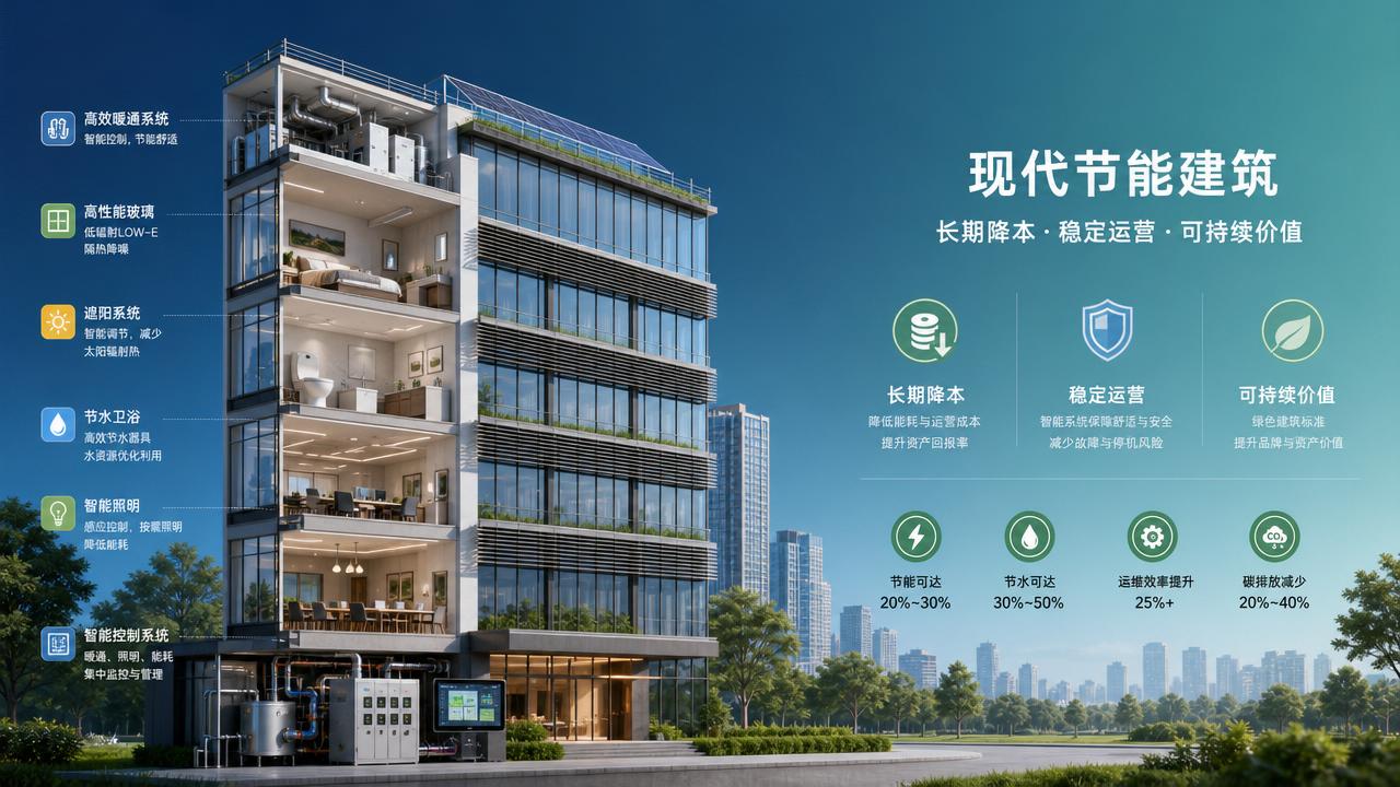 How energy-saving design cuts long-term building costs