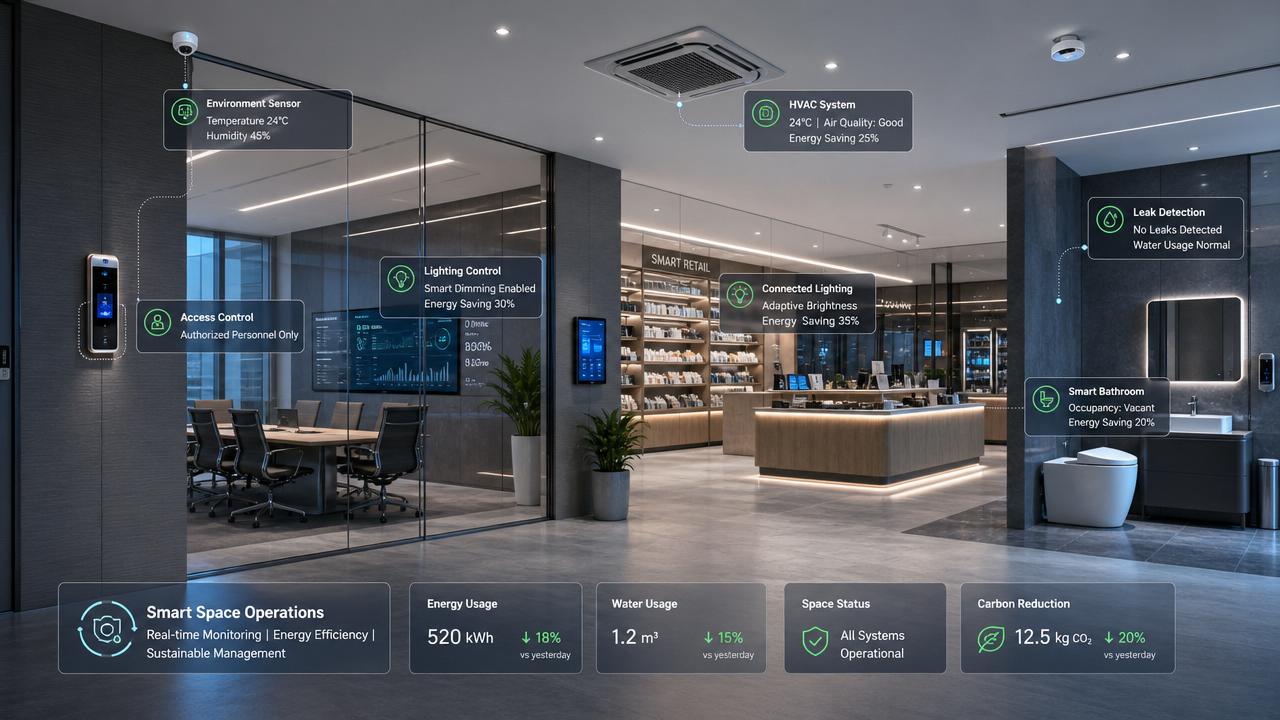 What smart spaces technology solves in daily operations What smart spaces technology solves in daily operations